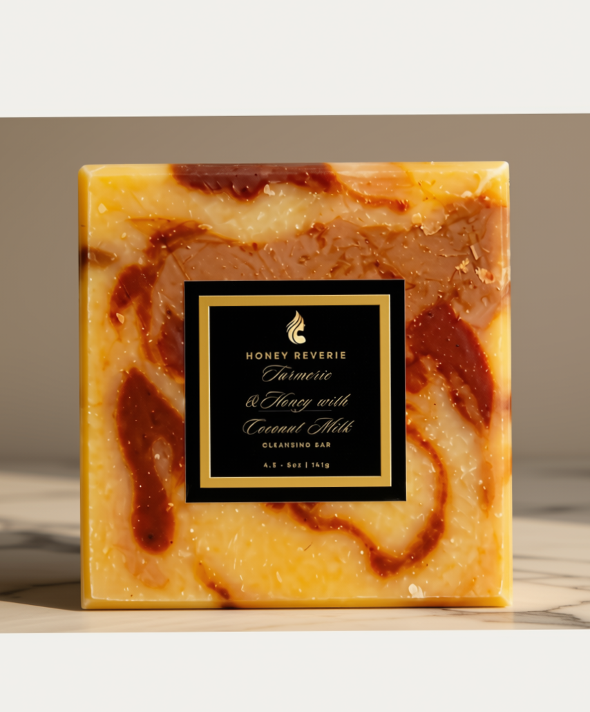 2_Turmeric Manuka Honey (Website Photo) Turmeric Manuka Honey w/ Coconut Milk Cleansing Bar - Image 1