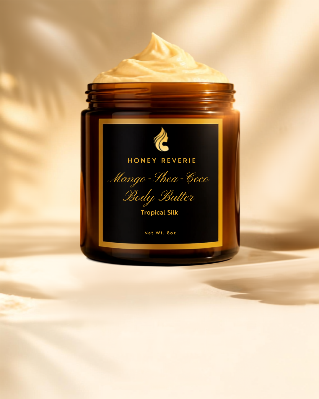 8_Mango Shea Coco Body Butter (Website Photo) Mango - Shea- Cocoa Body Butter - 8oz - Image 1